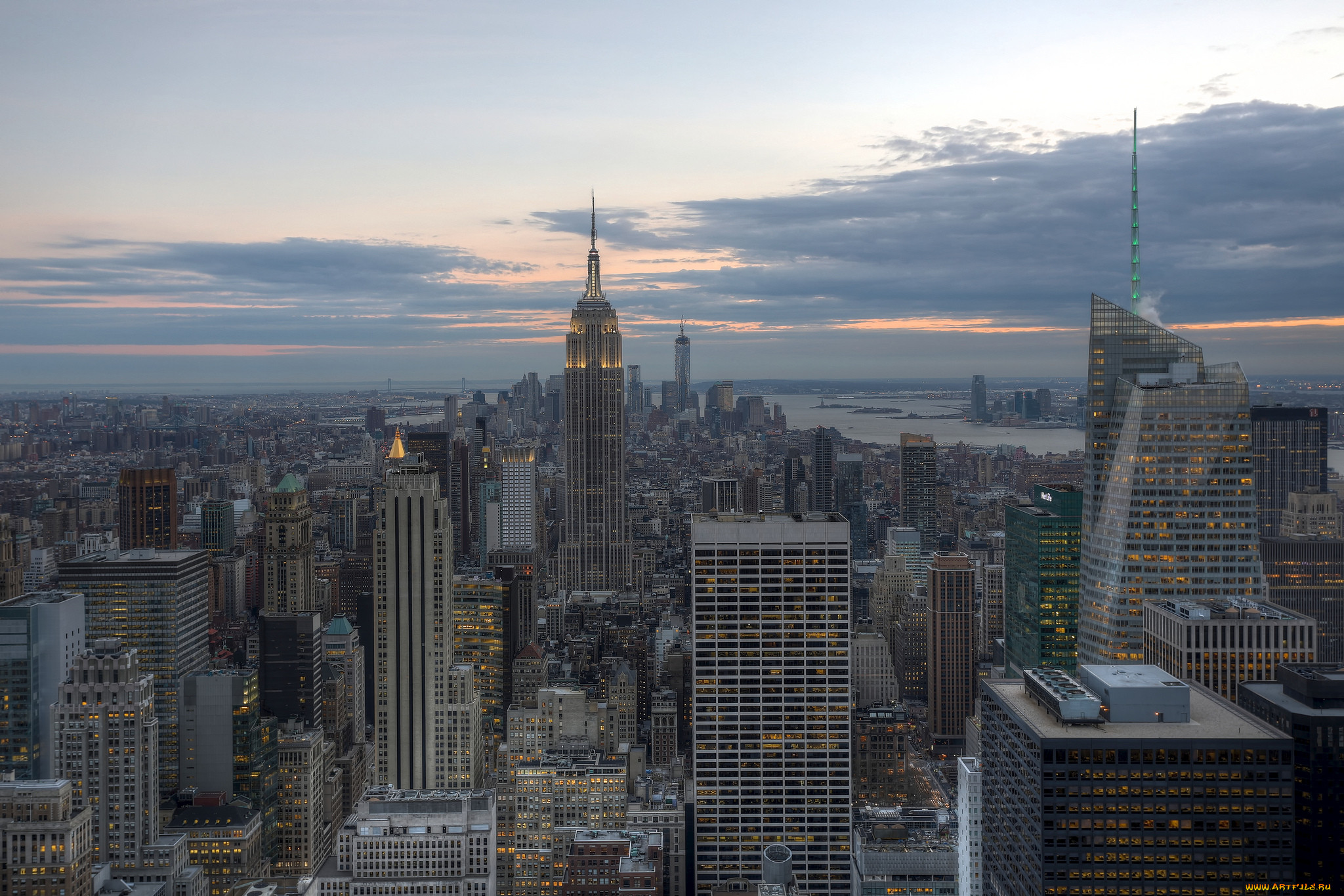 manhattan, new, york, city, , , , , empire, state, building, , , , 